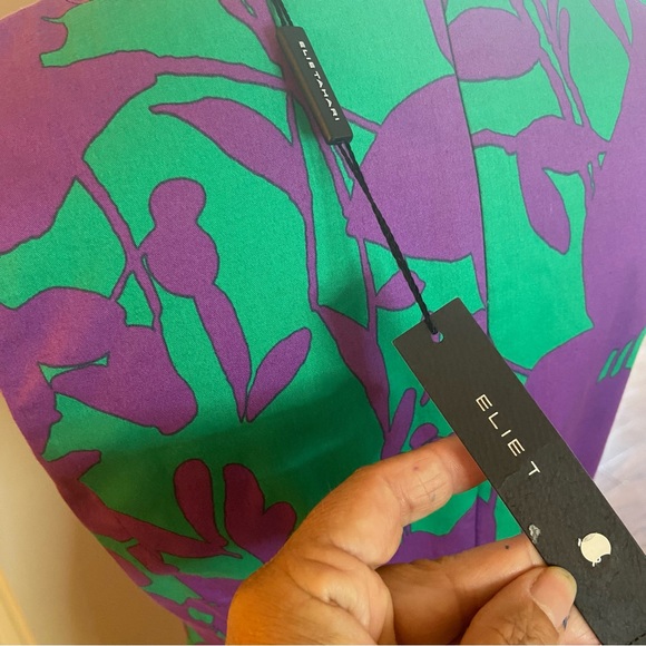 Elie Tahari sheath dress, cotton, size 8, NWT - Picture 6 of 11